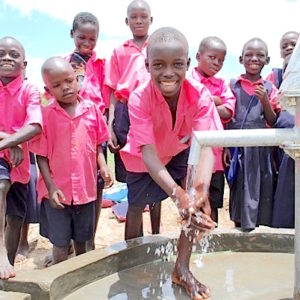 Water wells Africa Uganda Lira Drop In The Bucket Alira Primary School