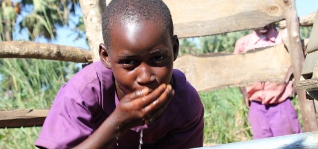 Water wells Africa Uganda Drop In The Bucket Bafa Nursery Primary School