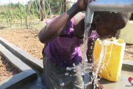 Drop in the Bucket Africa water charity, completed wells, Ocedok Borehole Uganda-36