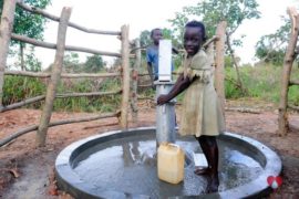 Drop in the Bucket Africa water charity, completed wells, Ocomai Omatakokoroi Primary School Well Uganda-19