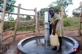 Drop in the Bucket Africa water charity, completed wells, Ocomai Omatakokoroi Primary School Well Uganda-20