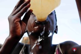Drop in the Bucket Africa water charity, completed wells, Ocomai Omatakokoroi Primary School Well Uganda-44