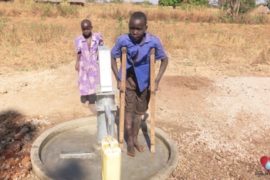 Drop in the Bucket Africa water charity, completed wells, Olungia Borehole Uganda-08