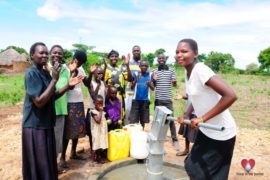 Drop in the Bucket Africa water charity, completed wells, Adodo Borehole Well Uganda-15