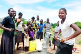Drop in the Bucket Africa water charity, completed wells, Adodo Borehole Well Uganda-18