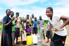 Drop in the Bucket Africa water charity, completed wells, Adodo Borehole Well Uganda-19