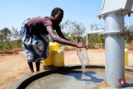 Drop in the Bucket Africa water charity, completed wells, Amapu Trading Centre Borehole Well Uganda-11