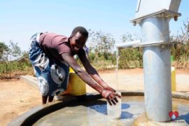 Drop in the Bucket Africa water charity, completed wells, Amapu Trading Centre Borehole Well Uganda-12