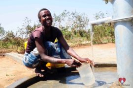 Drop in the Bucket Africa water charity, completed wells, Amapu Trading Centre Borehole Well Uganda-14