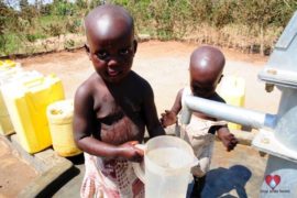 Drop in the Bucket Africa water charity, completed wells, Amapu Trading Centre Borehole Well Uganda-32