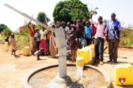 Drop in the Bucket Africa water charity, completed wells, Amapu Trading Centre Borehole Well Uganda-56