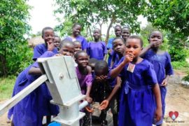 Drop in the Bucket Africa water charity, completed wells, Apele Primary School Well Uganda-19
