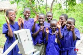 Drop in the Bucket Africa water charity, completed wells, Apele Primary School Well Uganda-26