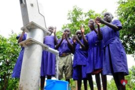 Drop in the Bucket Africa water charity, completed wells, Apele Primary School Well Uganda-29