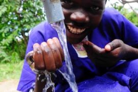 Drop in the Bucket Africa water charity, completed wells, Apele Primary School Well Uganda-55