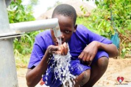 Drop in the Bucket Africa water charity, completed wells, Apele Primary School Well Uganda-56