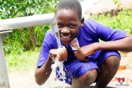 Drop in the Bucket Africa water charity, completed wells, Apele Primary School Well Uganda-57