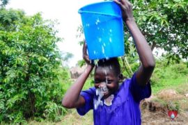 Drop in the Bucket Africa water charity, completed wells, Apele Primary School Well Uganda-64