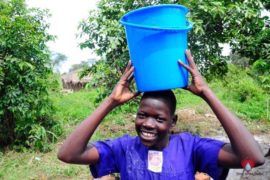 Drop in the Bucket Africa water charity, completed wells, Apele Primary School Well Uganda-66