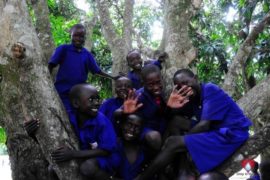 Drop in the Bucket Africa water charity, completed wells, Apele Primary School Well Uganda-69