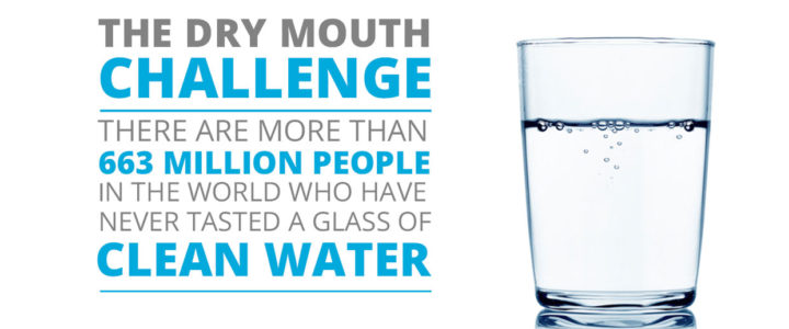 Los Angeles based water and sanitation non-profit organization introduce the Dry Mouth Challenge #DryMouthChallenge