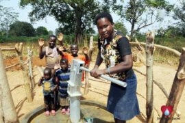 Drop in the Bucket Uganda water well Akumoi village 27
