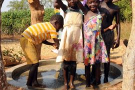Drop in the Bucket Uganda water well Obangin village 17
