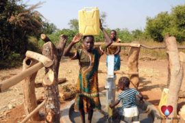 Drop in the Bucket Uganda water well Obangin village 36