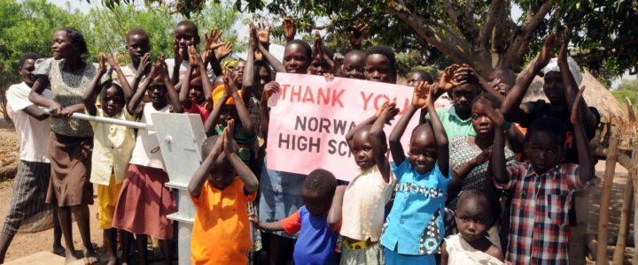 Norwalk High students for Drop in the Bucket