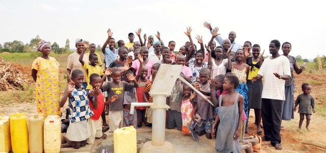Drop in the Bucket Africa water wells Uganda Bukedea Katkwi Aputon borehole