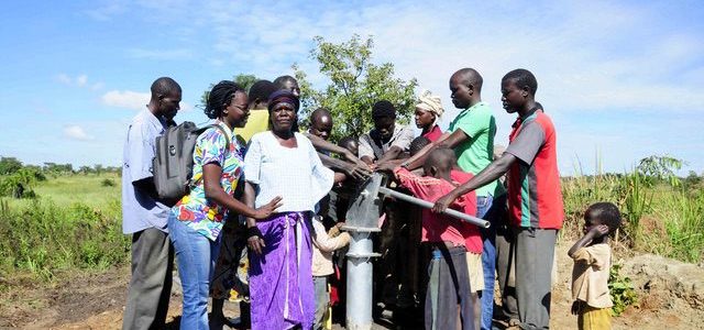 Africa water wells, Drop in the Bucket - Uganda - Amuria, Kuku Abia