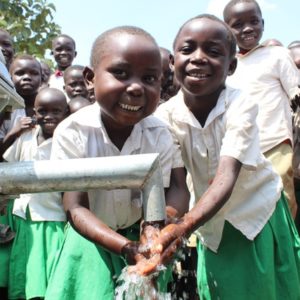 Uganda water wells Mena Primary School Drop in the Bucket water charity
