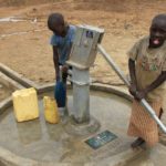 Drop in the Bucket Uganda water well Alim health center borehole05