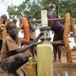 Drop in the Bucket Uganda water well Dago Dwong Parent School borehole03