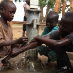 Drop in the Bucket Uganda water well Dago Dwong Parent School borehole27