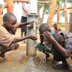 Drop in the Bucket Uganda water well Dago Dwong Parent School borehole32