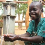 Drop in the Bucket Uganda water well Dago Dwong Parent School borehole47