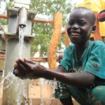 Drop in the Bucket Uganda water well Dago Dwong Parent School borehole56