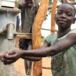 Drop in the Bucket Uganda water well Dago Dwong Parent School borehole77