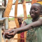 Drop in the Bucket Uganda water well Dago Dwong Parent School borehole83