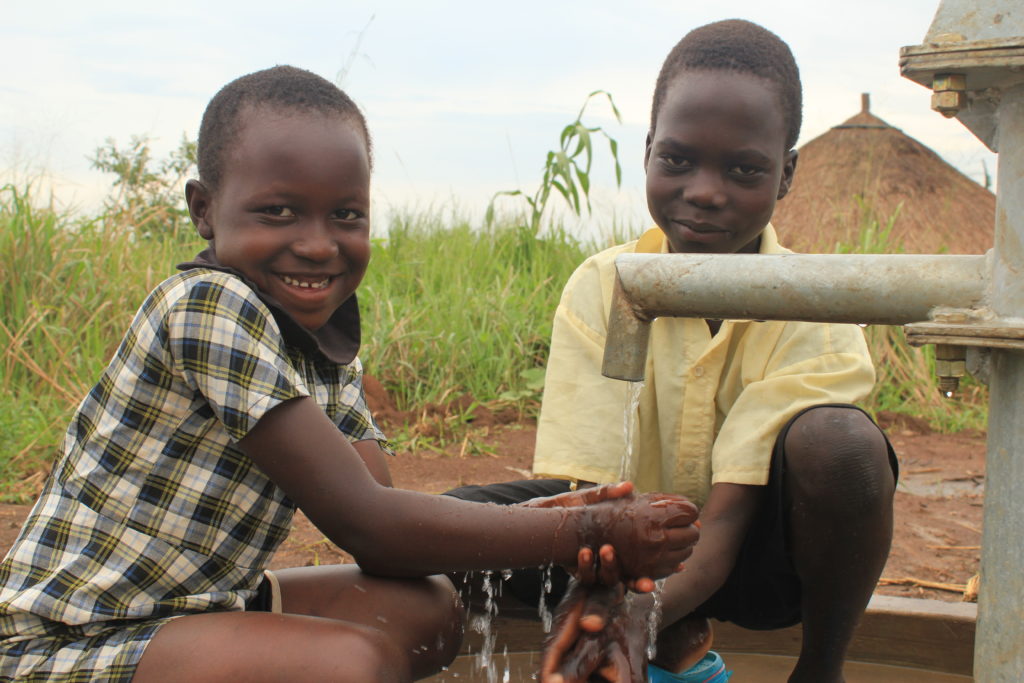 Mother AK Otumpili Primary School water well