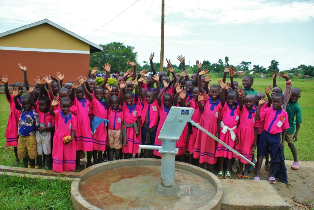 Bulumwaki primary in Uganda has a new water well thanks to the non-profit Drop in the Bucket
