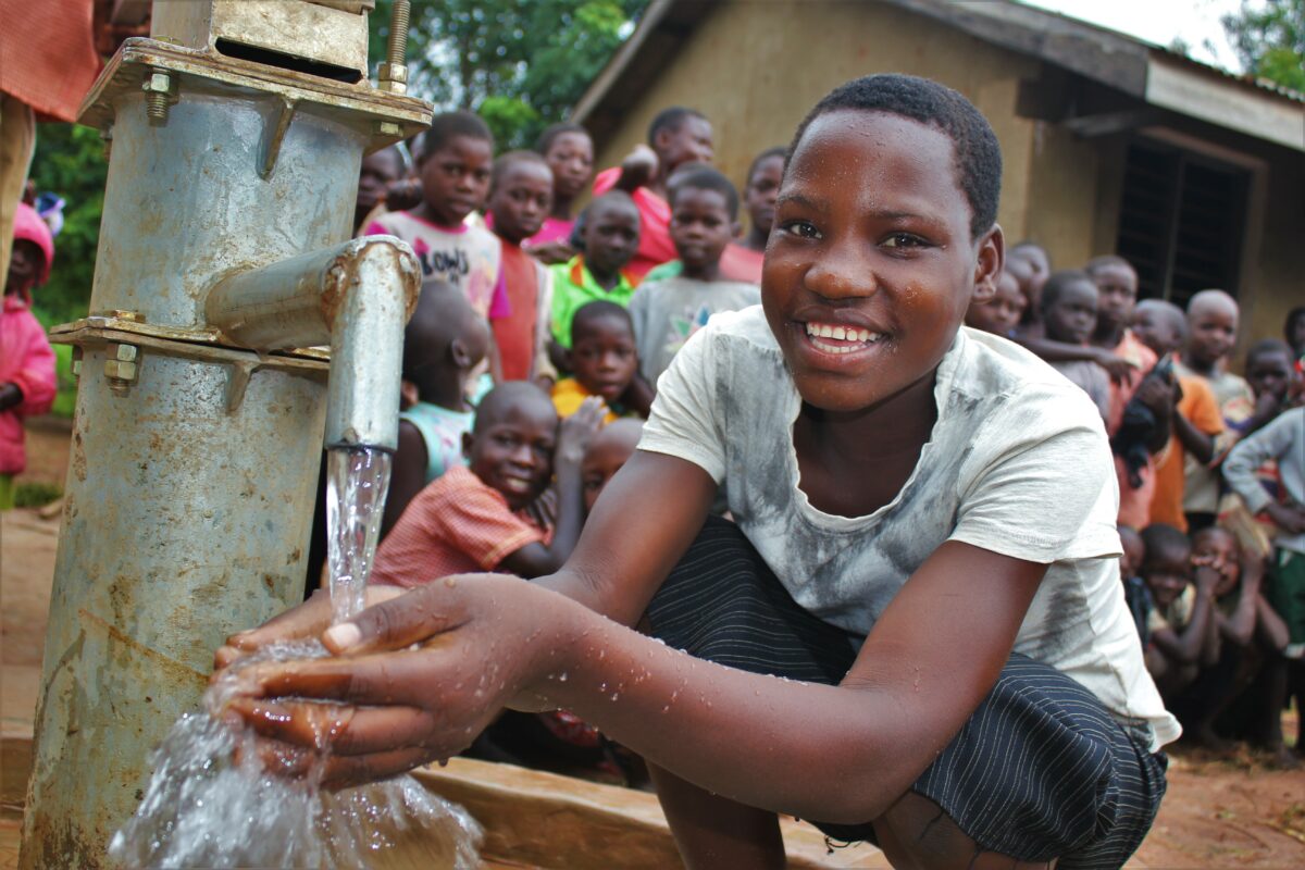 St Vicent Buliganwa primary school has clean water