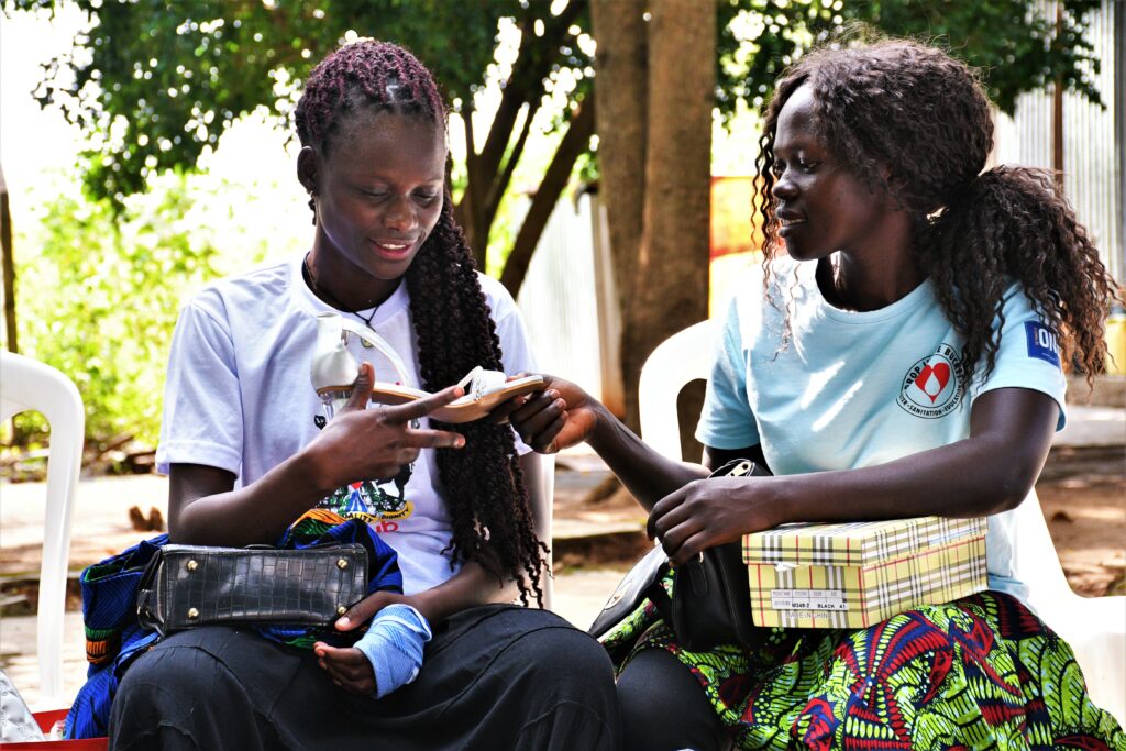 Graduates from Drop in the Bucket's education program in Nimule, South Sudan 