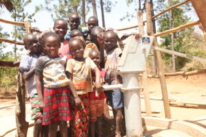 Children at the Amoyokoma Primary School in Gulu, Uganda