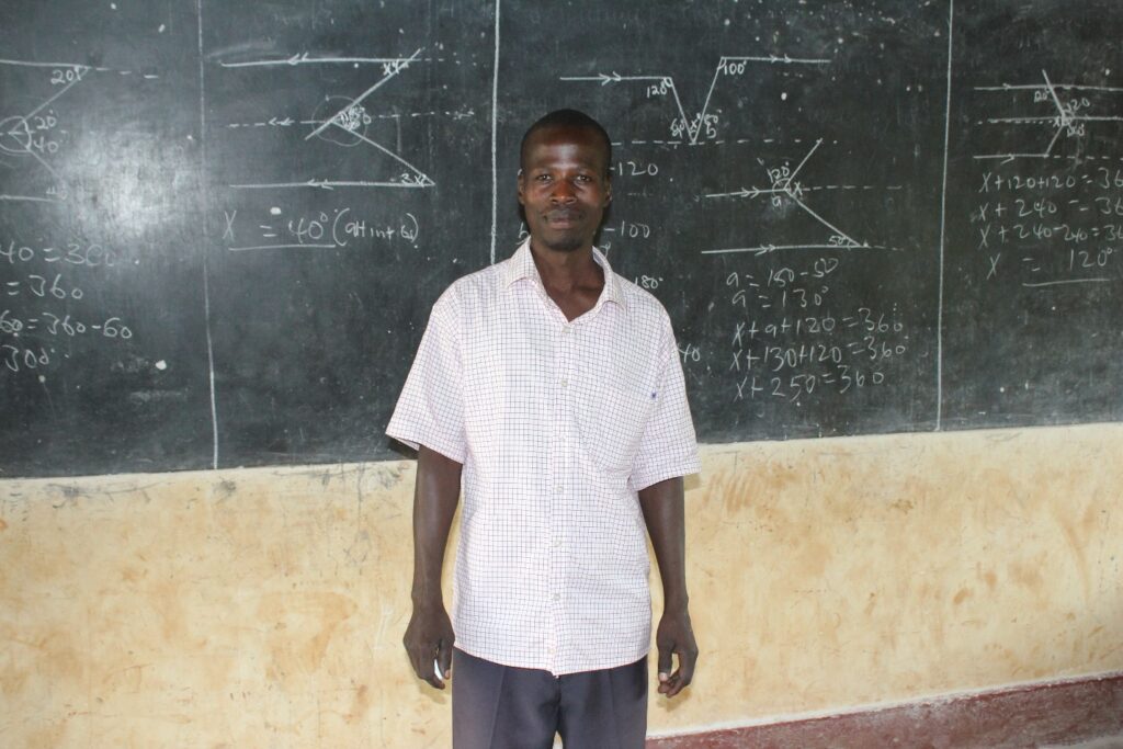Igole Moses, a teacher from the Naluko Primary School in Iganga, Uganda - Drop In the Bucket