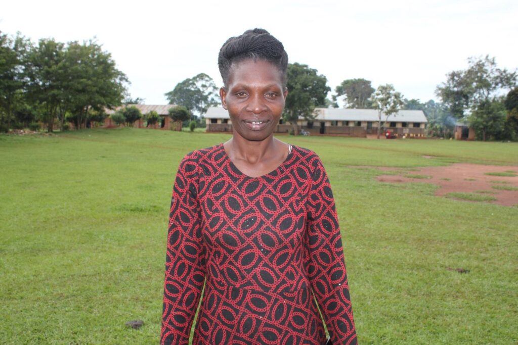 Bamwe Annet Buyubu primary school Iganga, Uganda - Drop In the Bucket Bamwe Annet the senior teacher at the Buyubu primary school in Iganga, Uganda