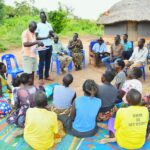 VSLA meeting in Dudtdut village in the Koro sub-county of the Omoro district in Uganda