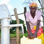 A new water well for the Lwokagulu community in Nwoya, Uganda