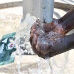A new well means safe, clean water from the borehole in Koro, Omoro, Uganda
